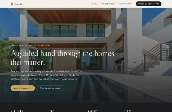 Beacon Property Co. — a website we built